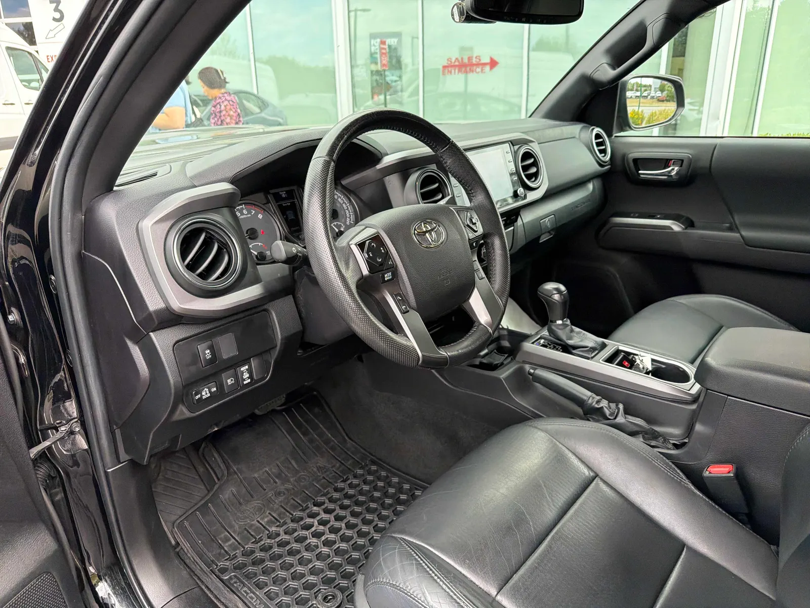Interior driver side