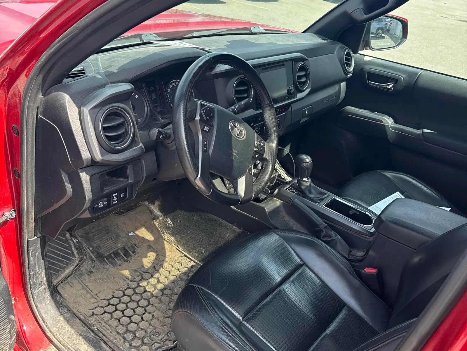 Interior driver side