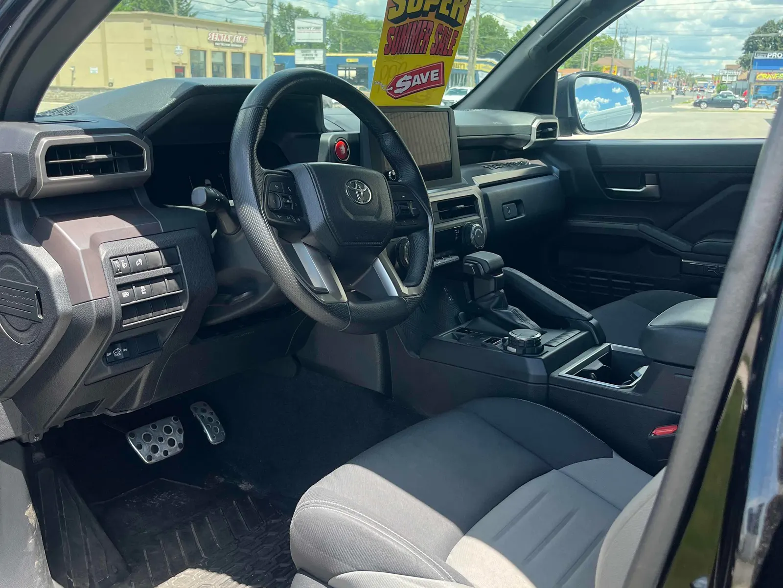 Interior driver side