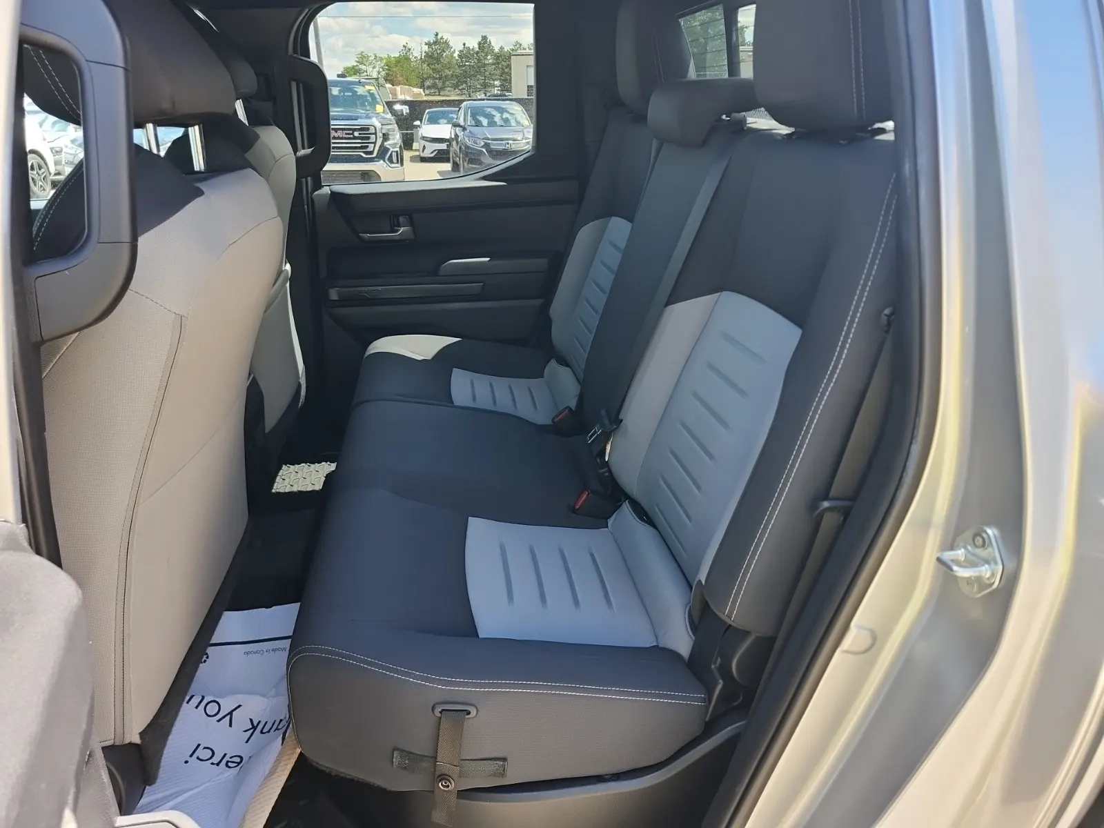 Rear Interior Photo