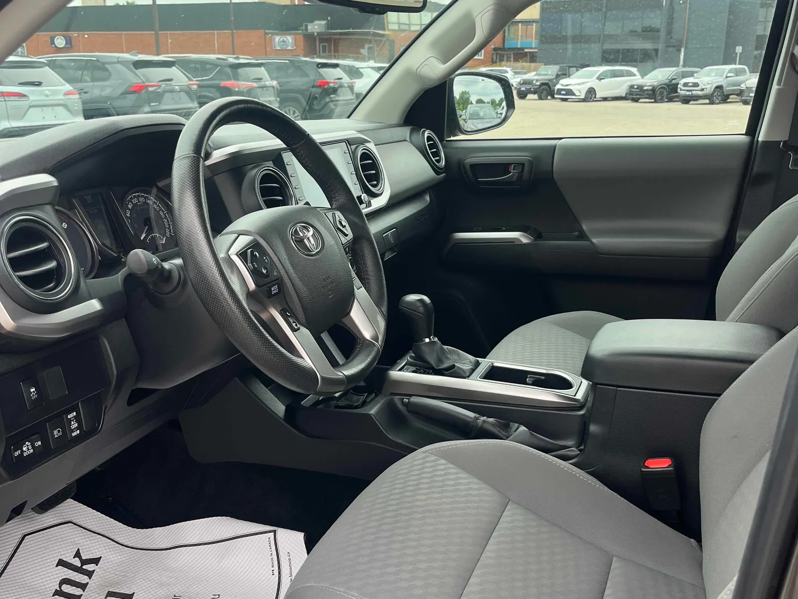 Interior driver side