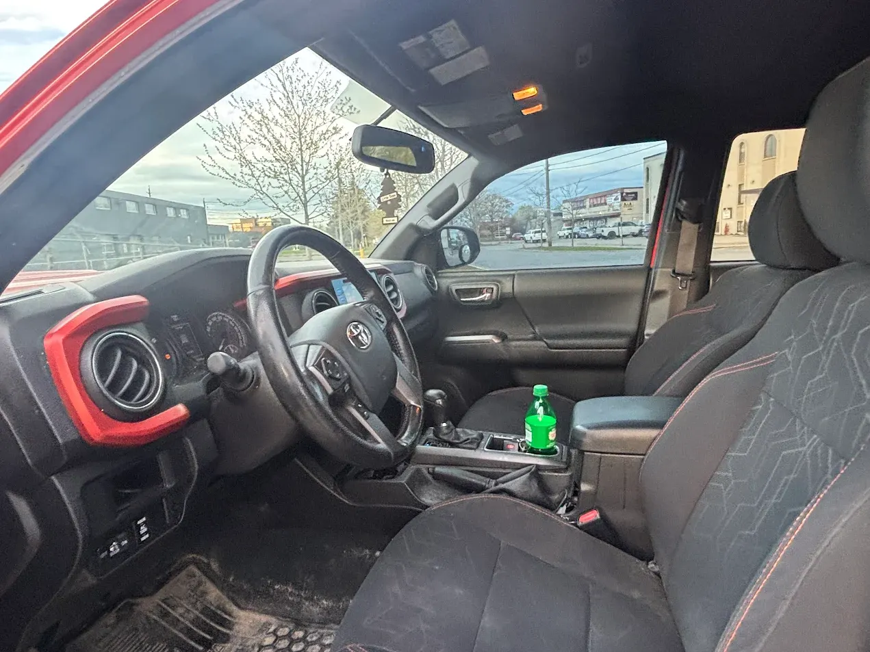Interior driver side