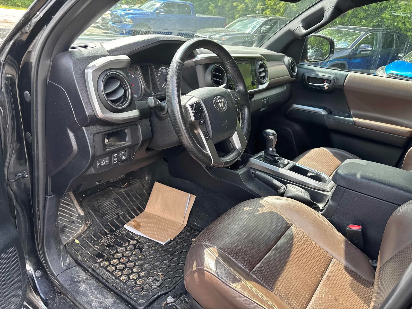 Interior driver side