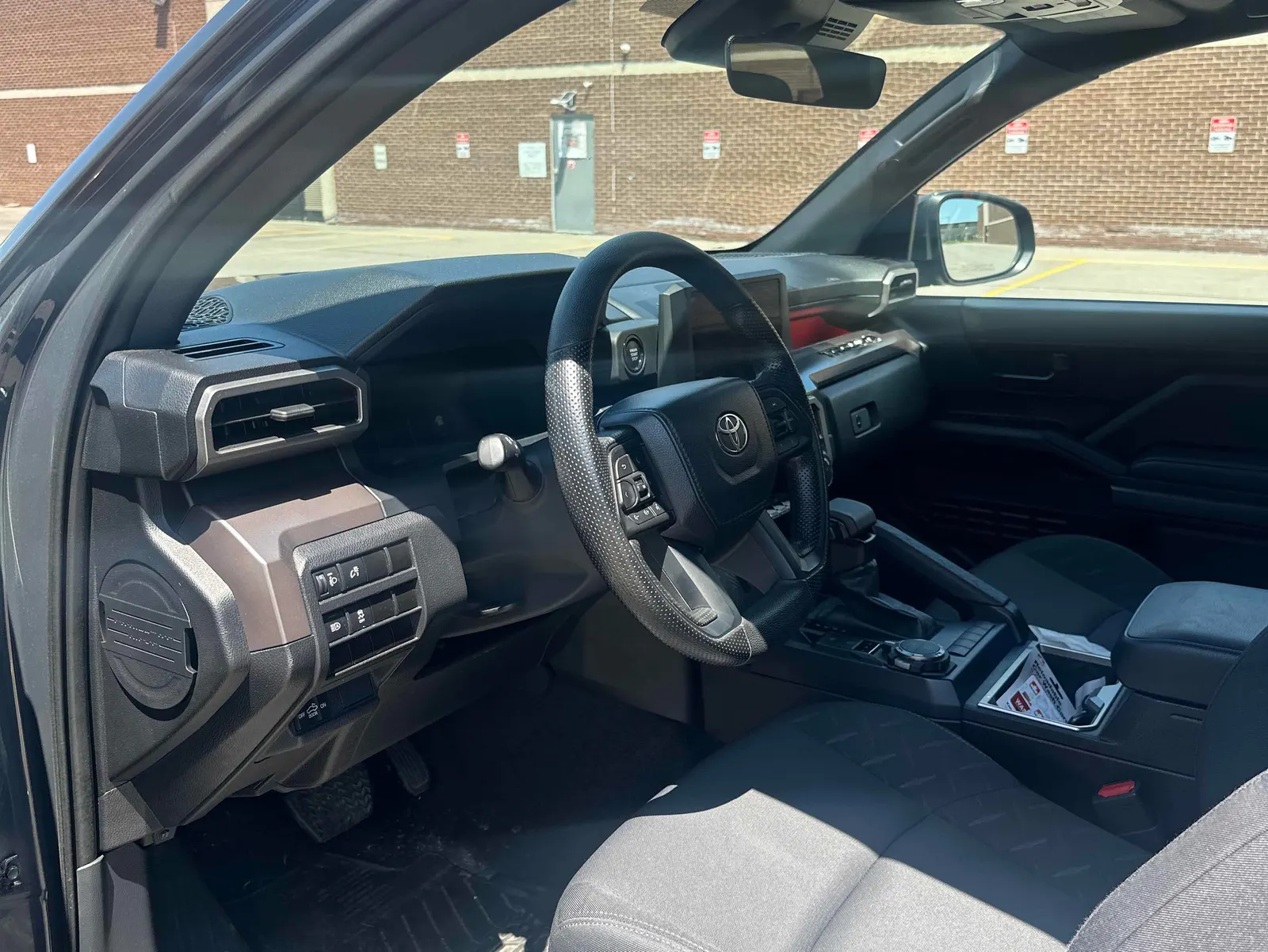 Interior driver side