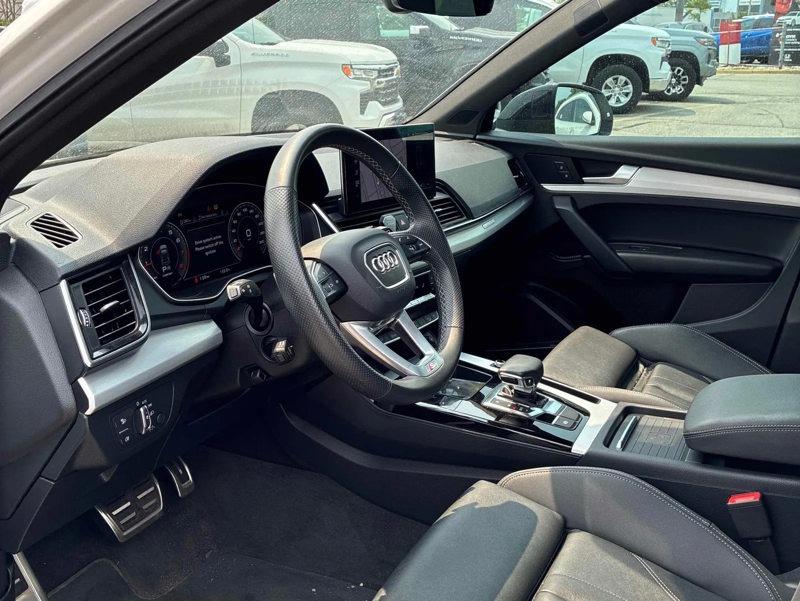 Interior driver side
