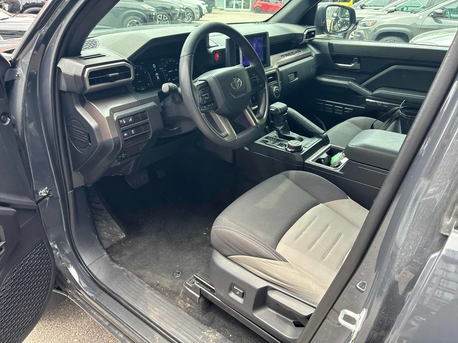 Interior driver side
