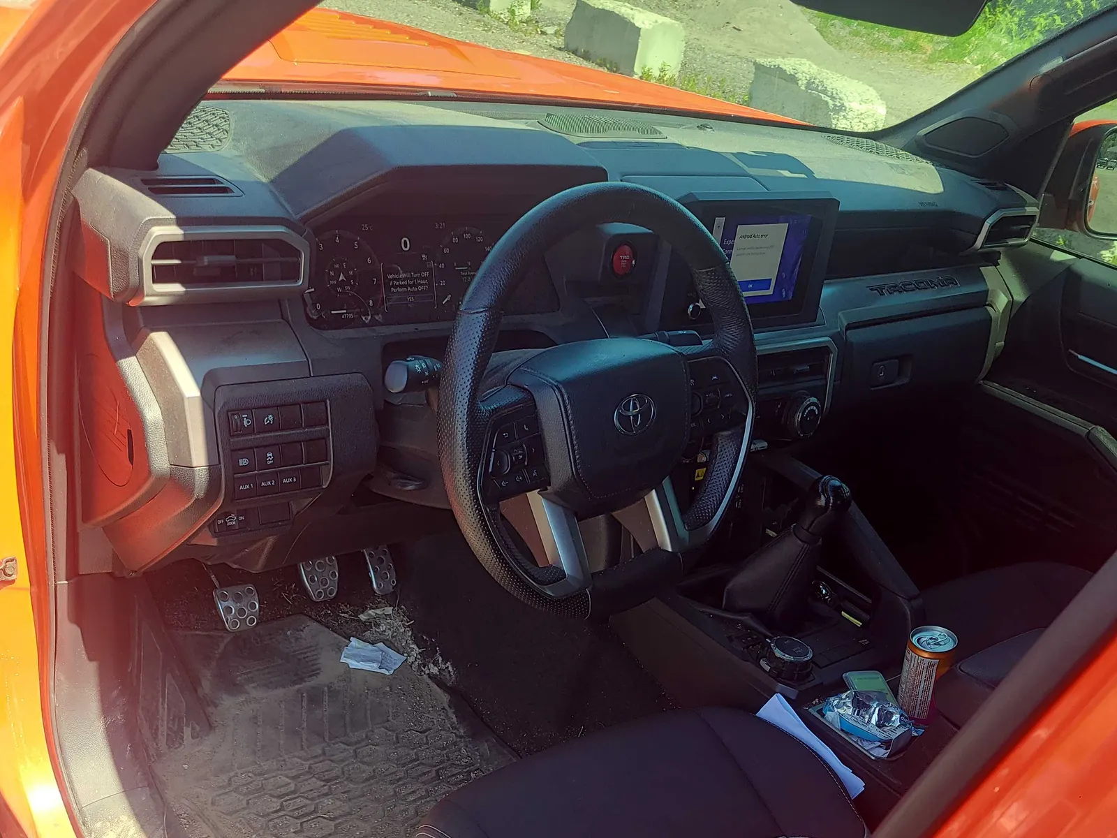 Interior driver side