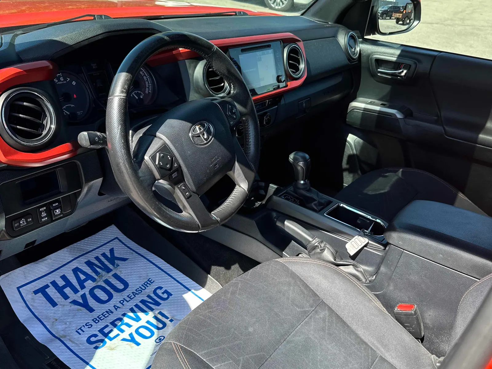 Interior driver side