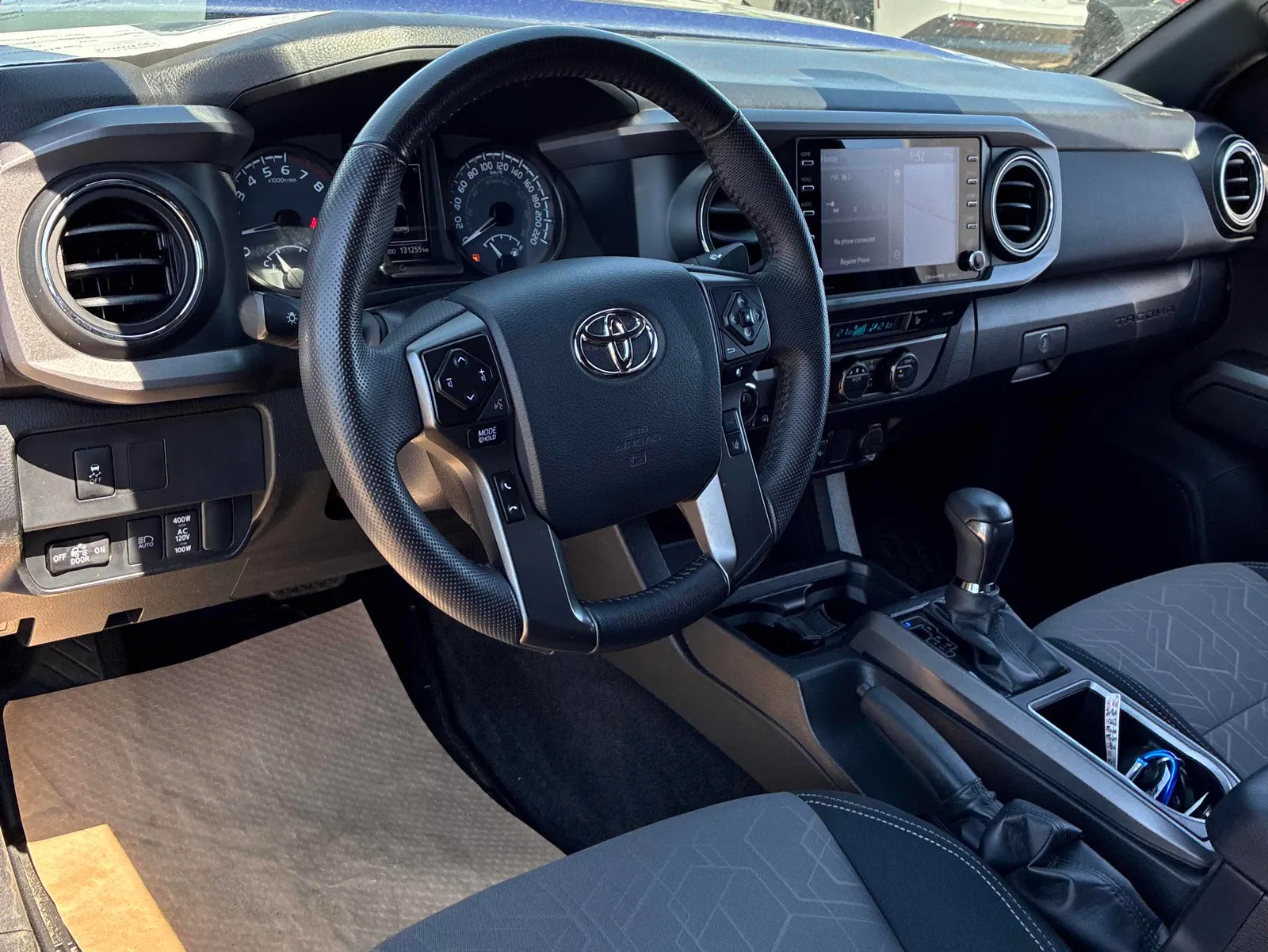 Interior driver side
