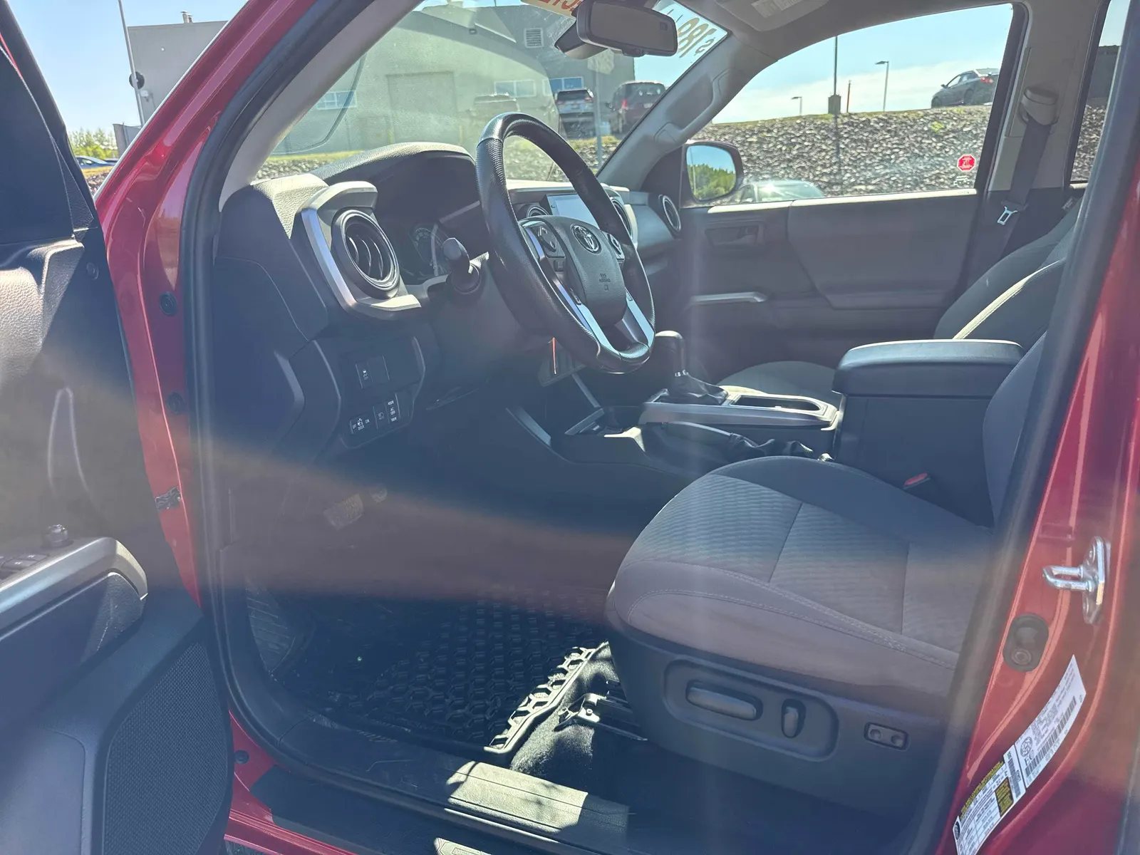 Interior driver side