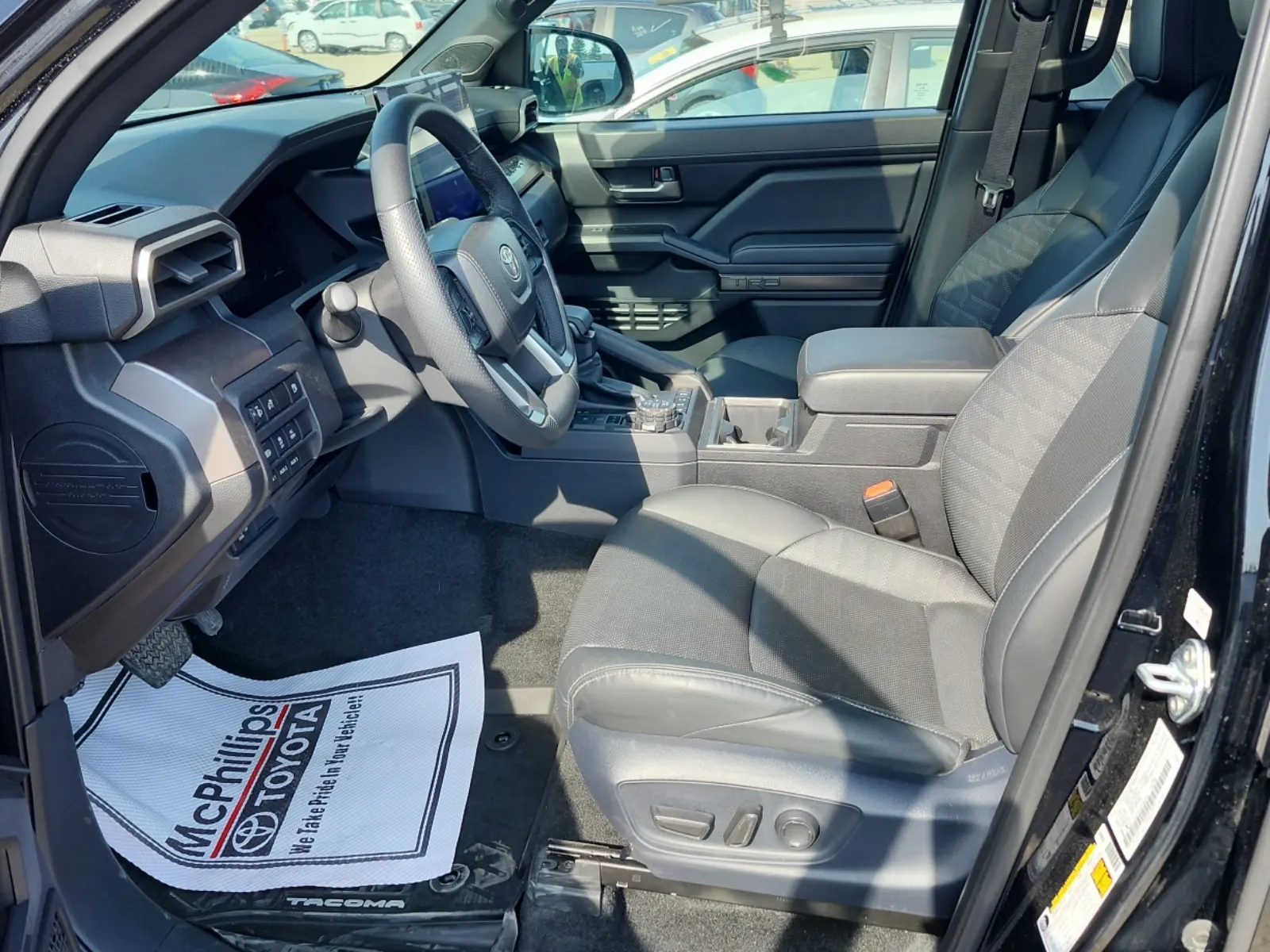Interior driver side