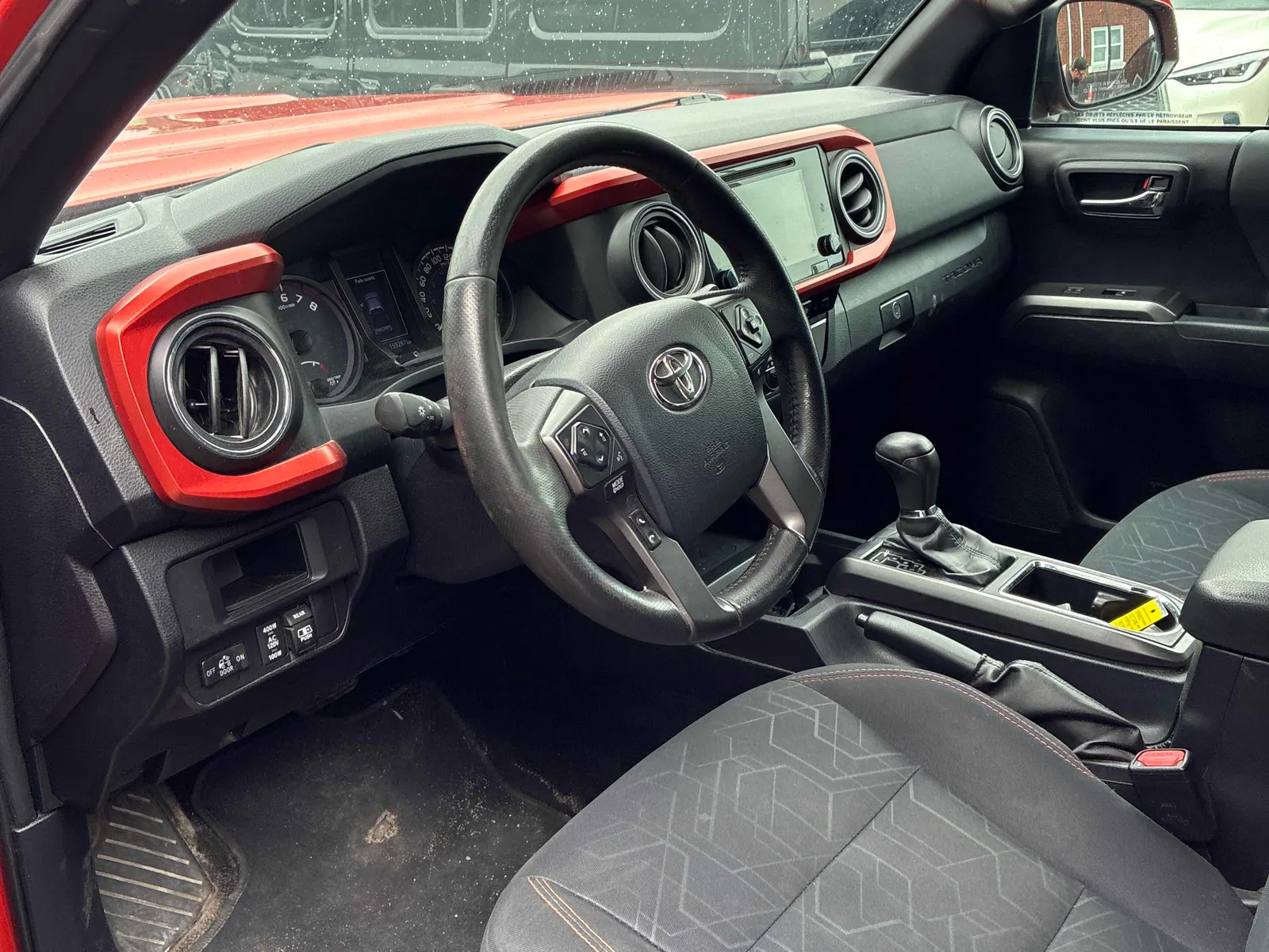 Interior driver side