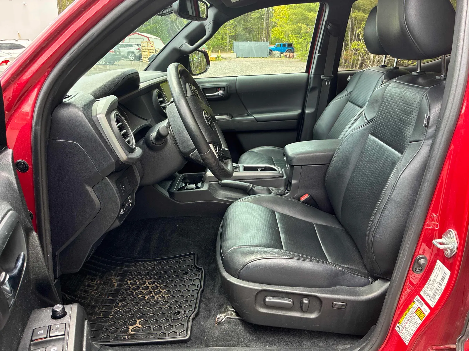 Interior driver side
