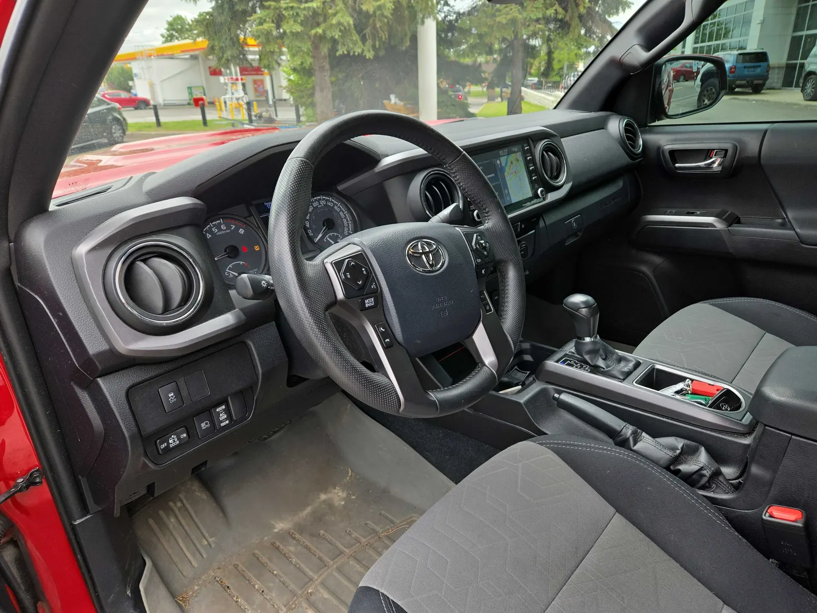Interior driver side