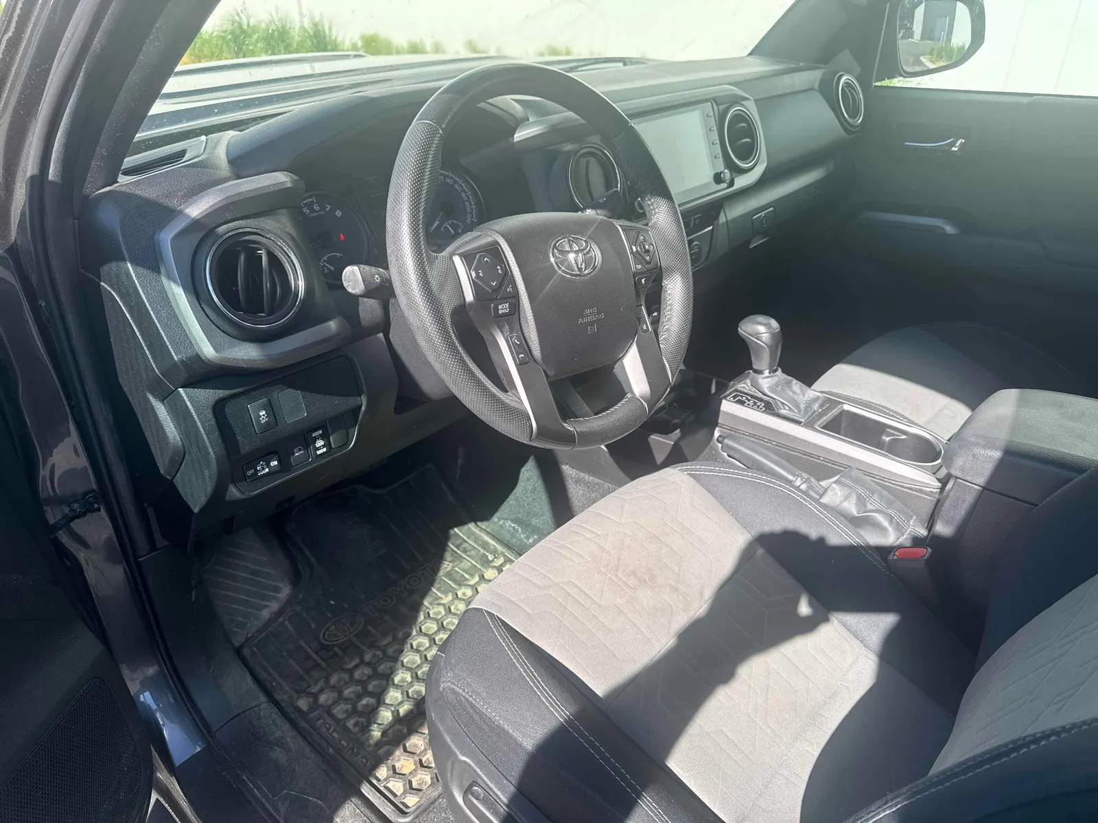 Interior driver side