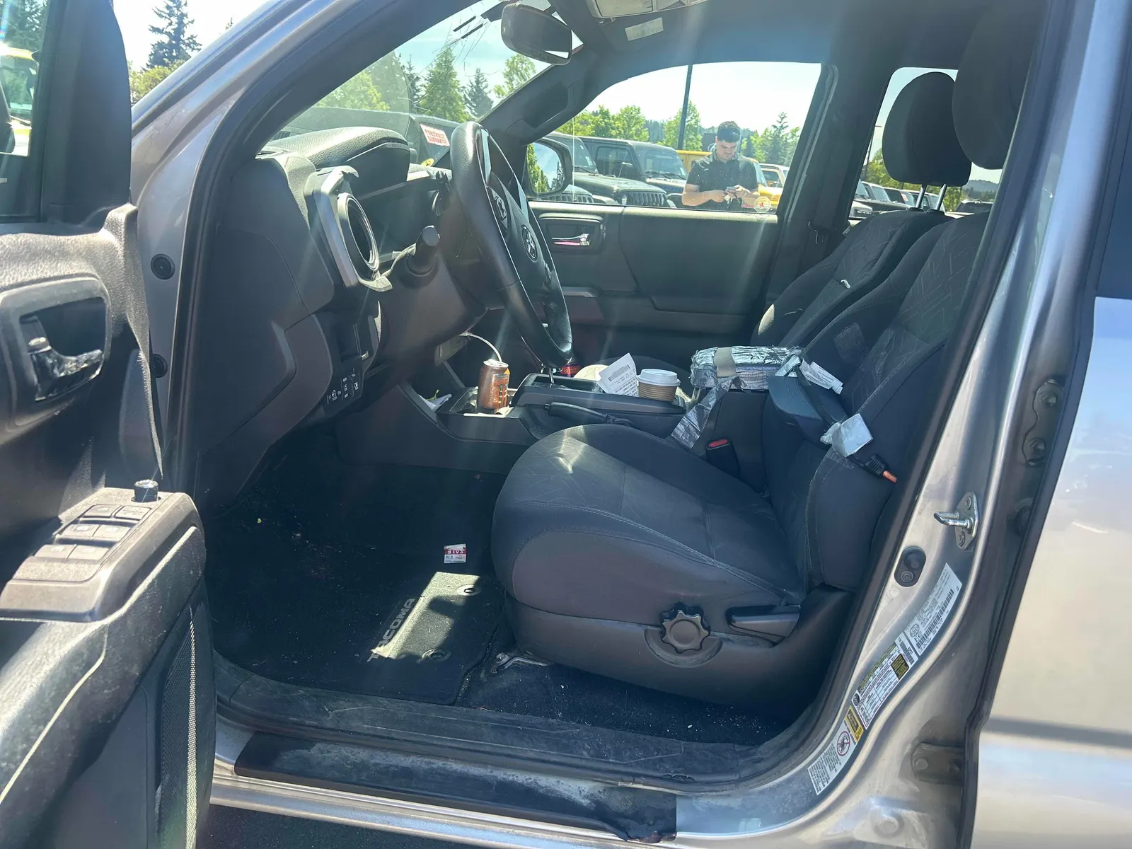 Interior driver side