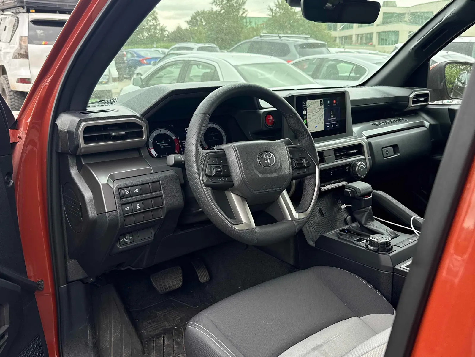 Interior driver side