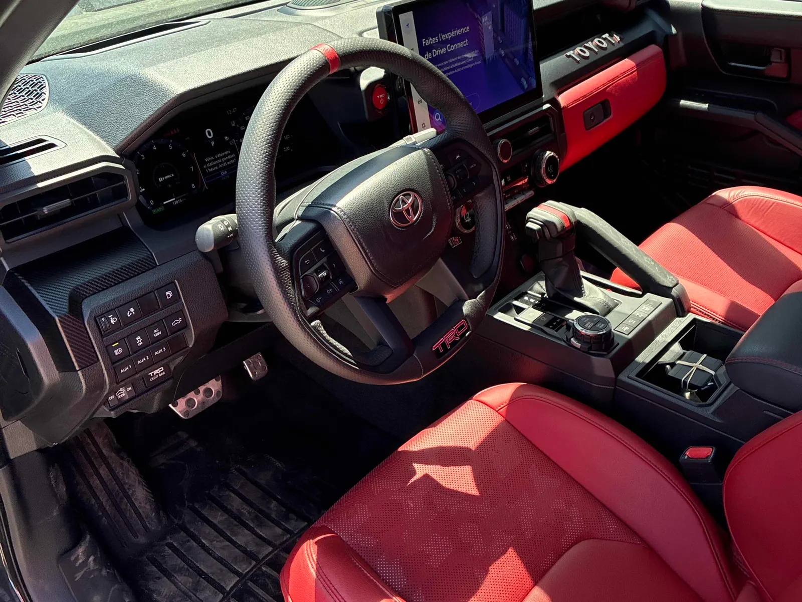 Interior driver side