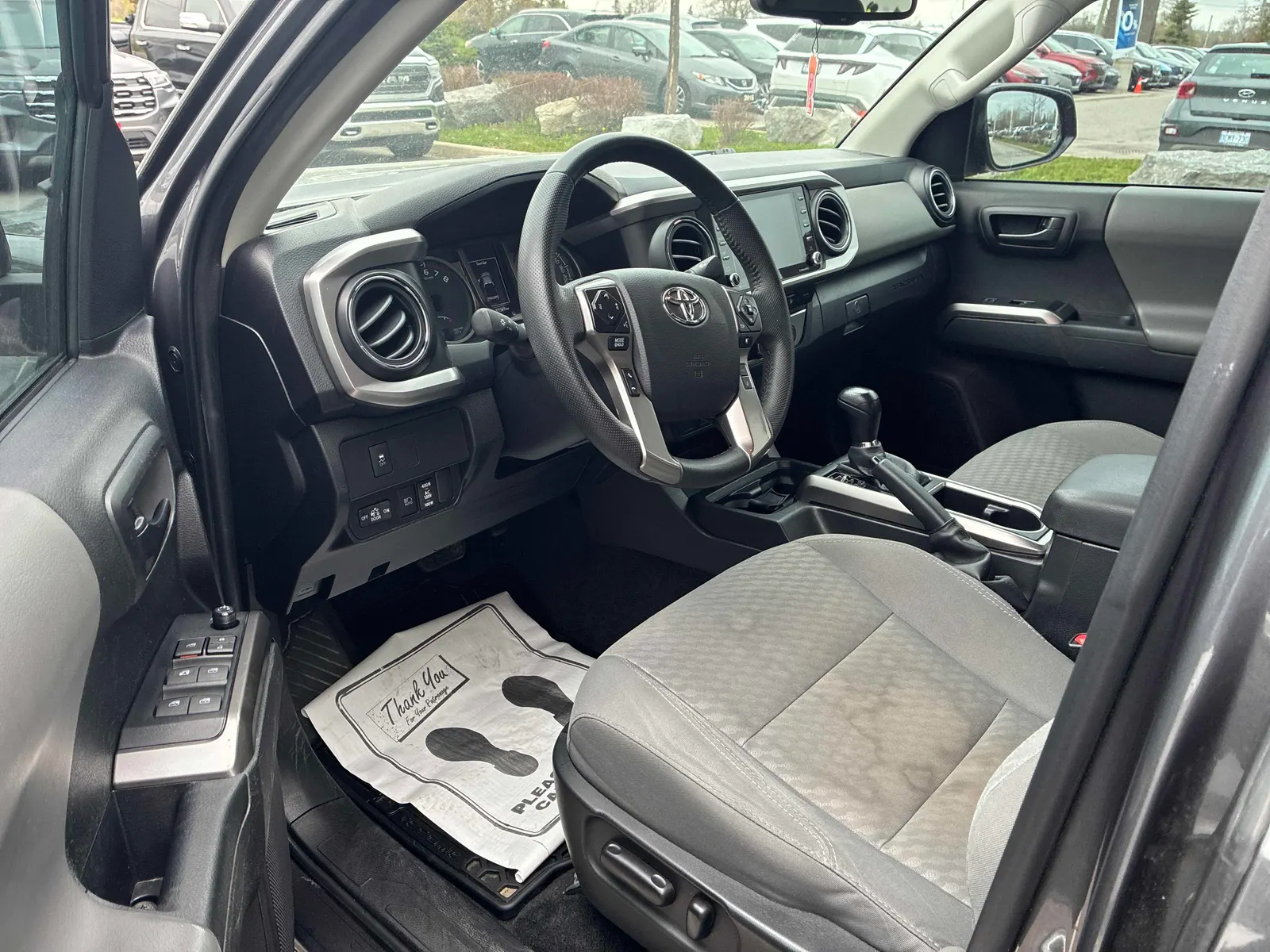 Interior driver side