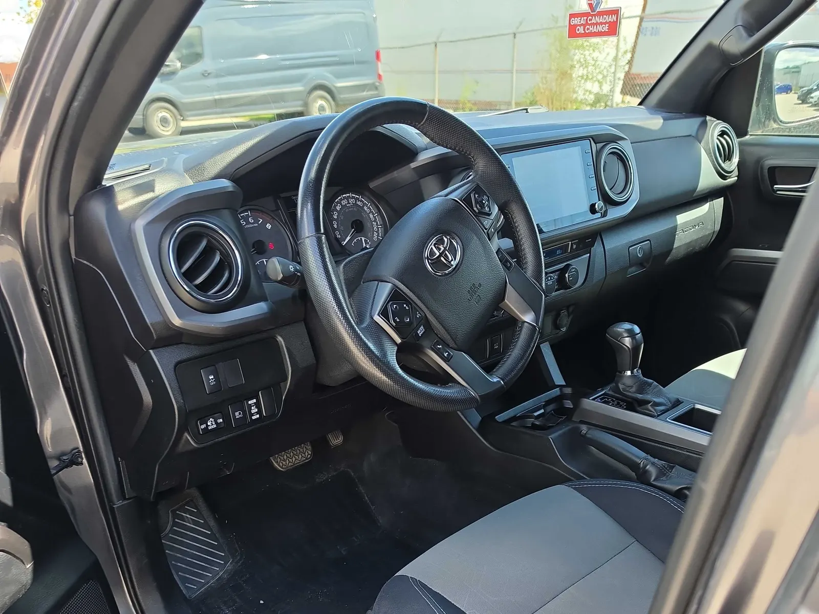 Interior driver side