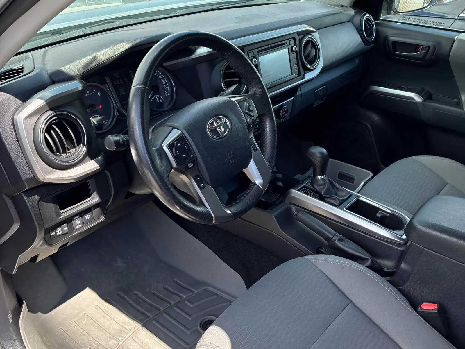 Interior driver side