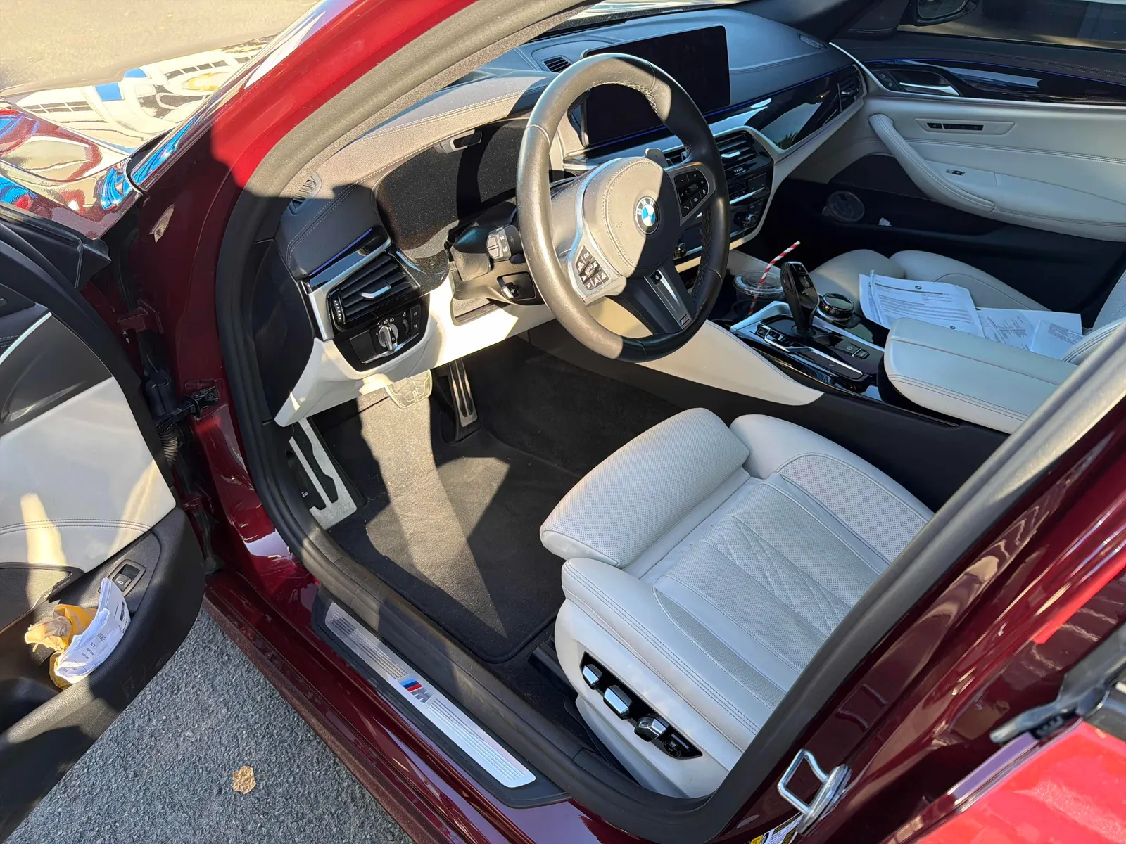 Interior driver side