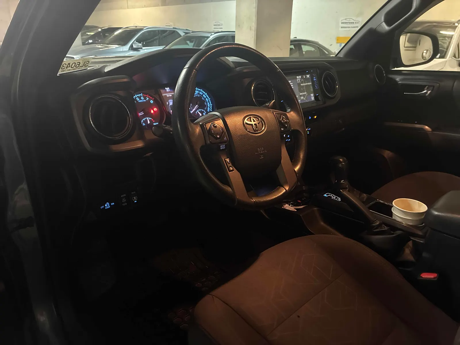 Interior driver side