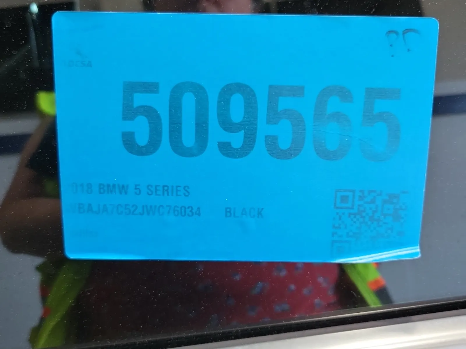 Inventory Label Photo
