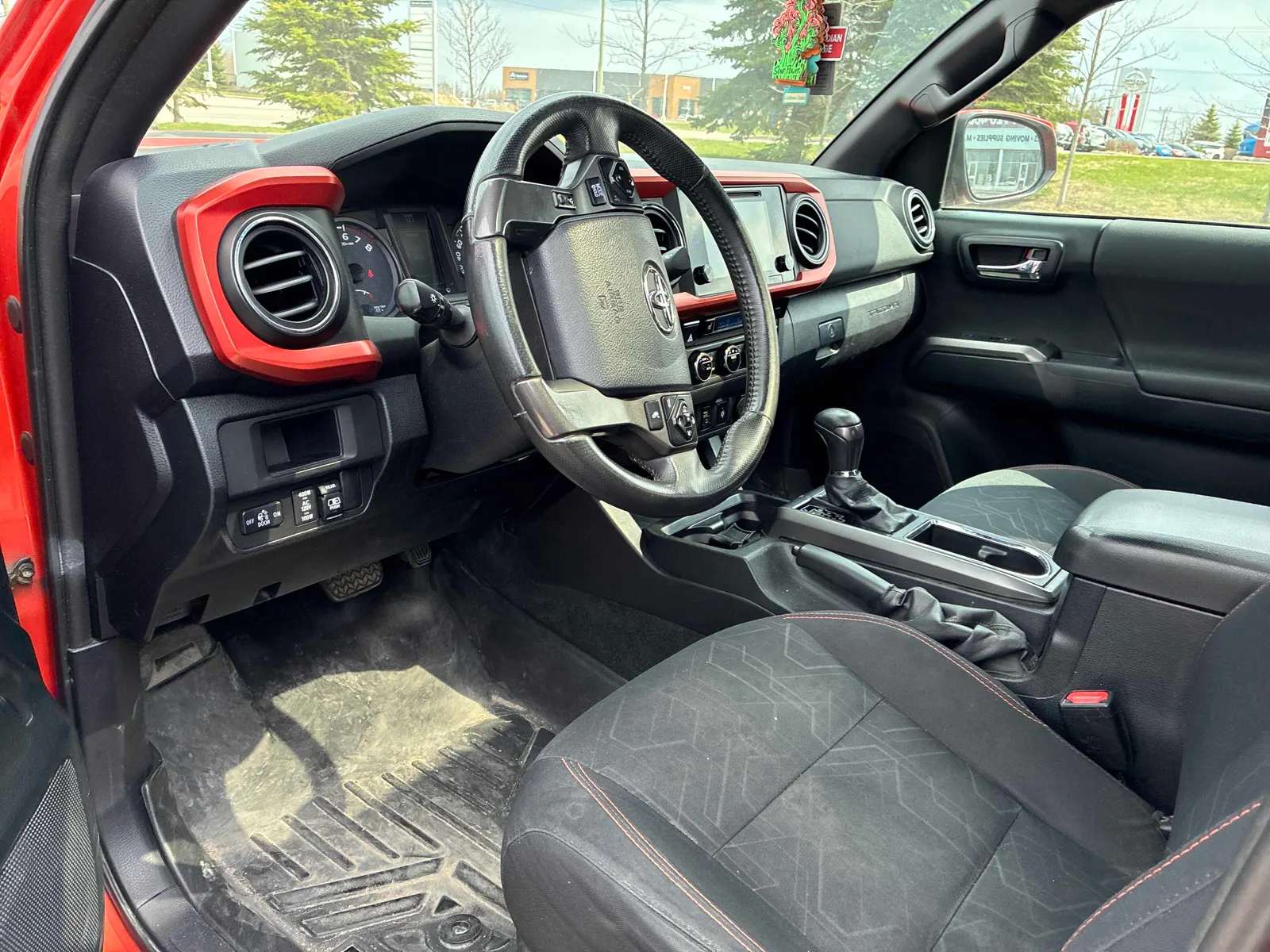 Interior driver side