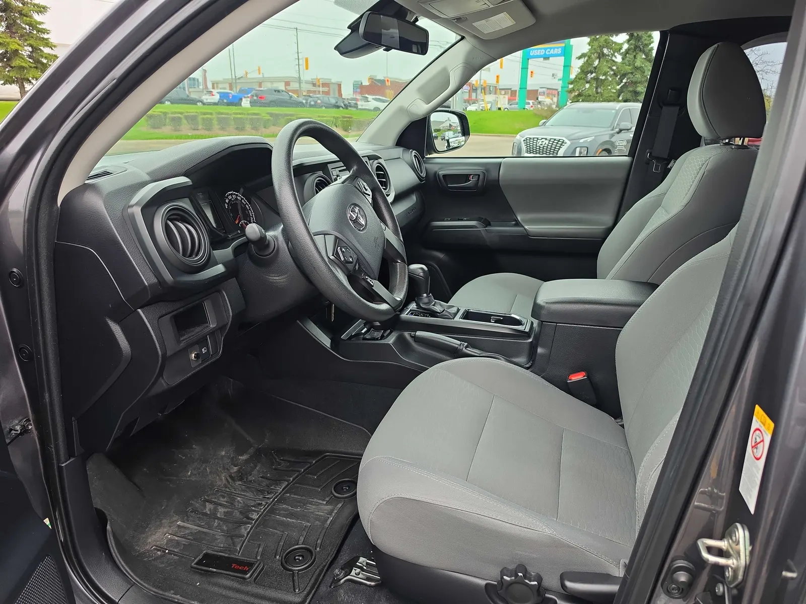 Interior driver side
