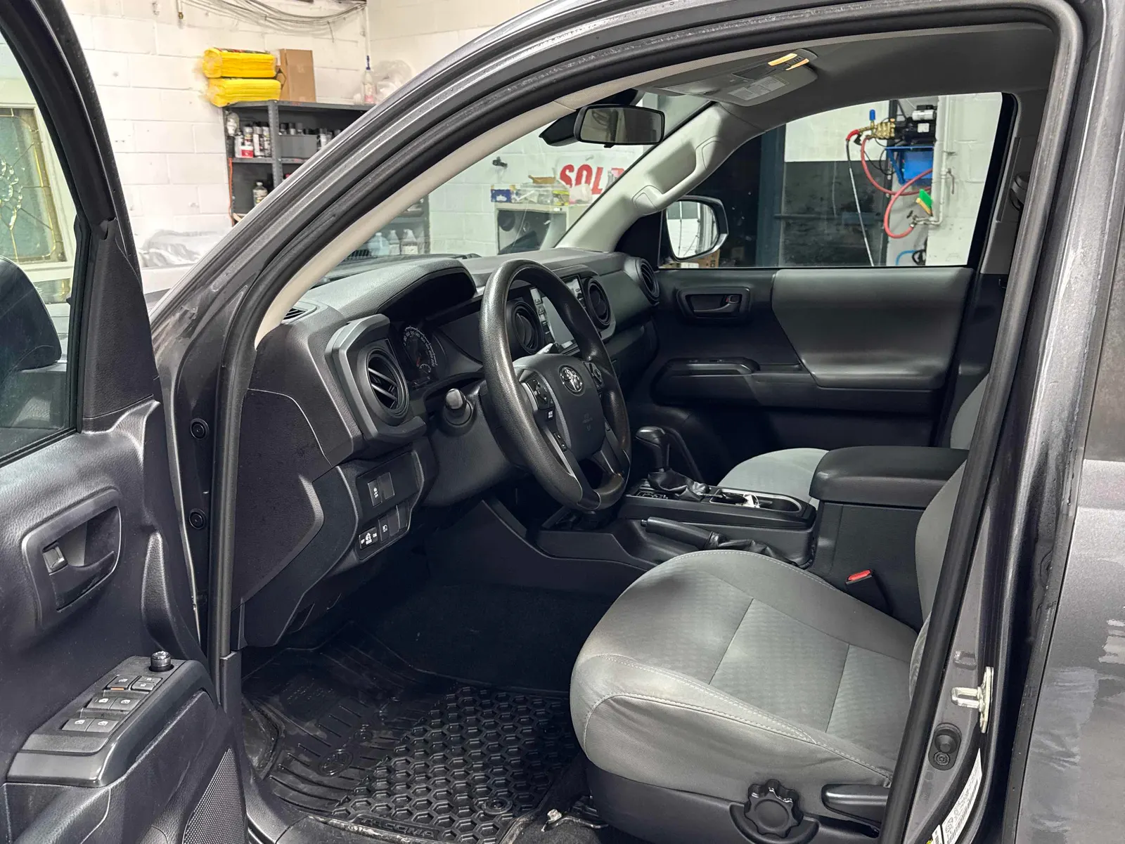 Interior driver side