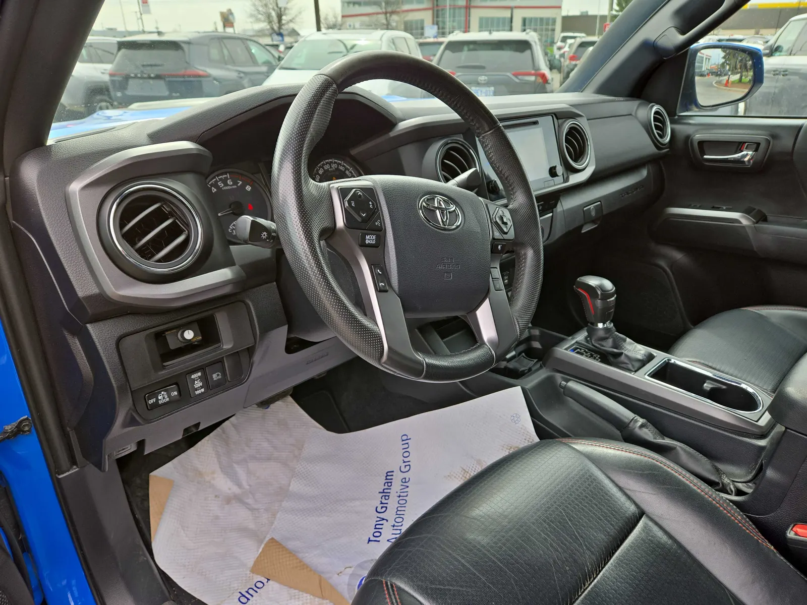 Interior driver side