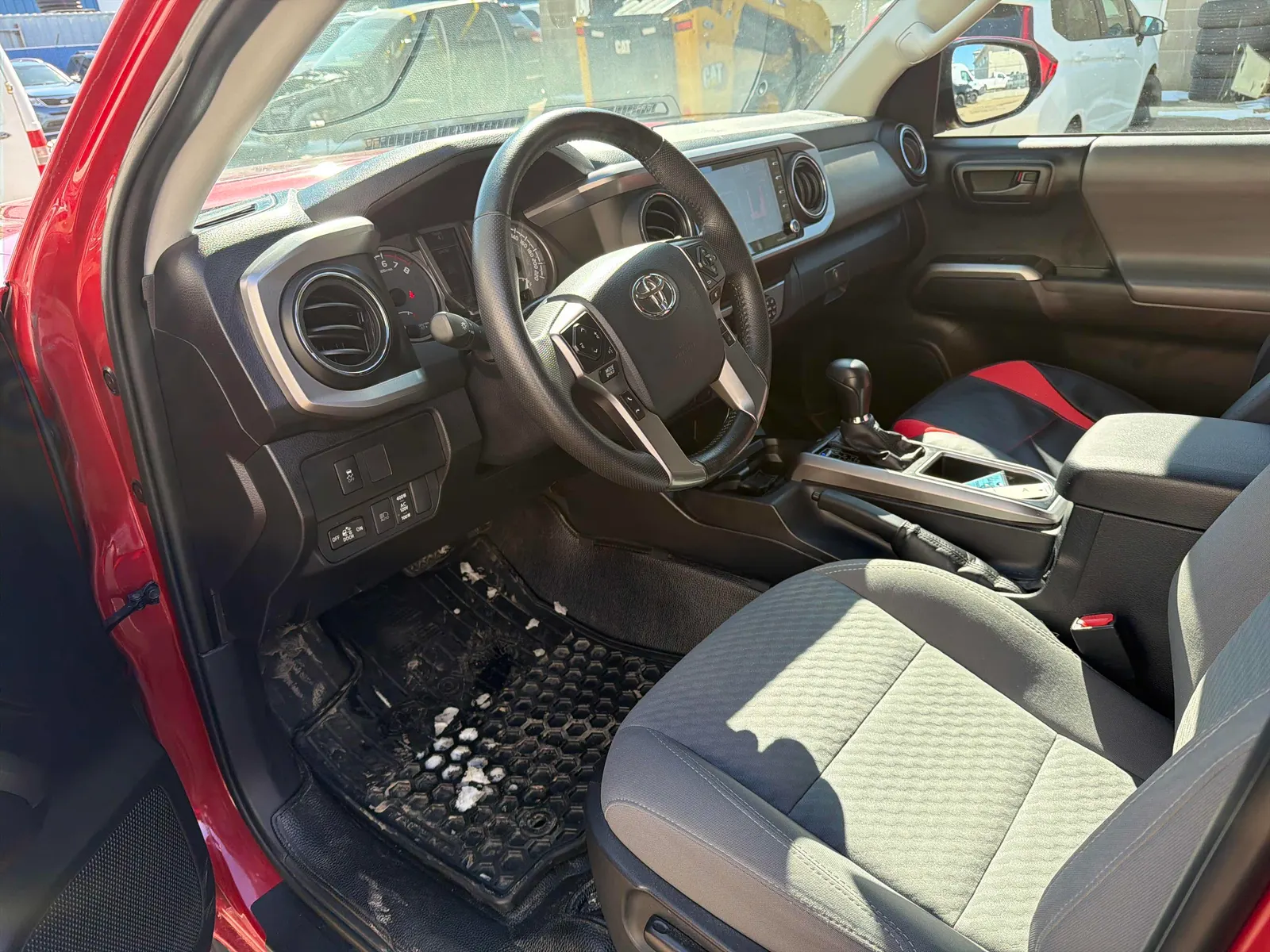 Interior driver side