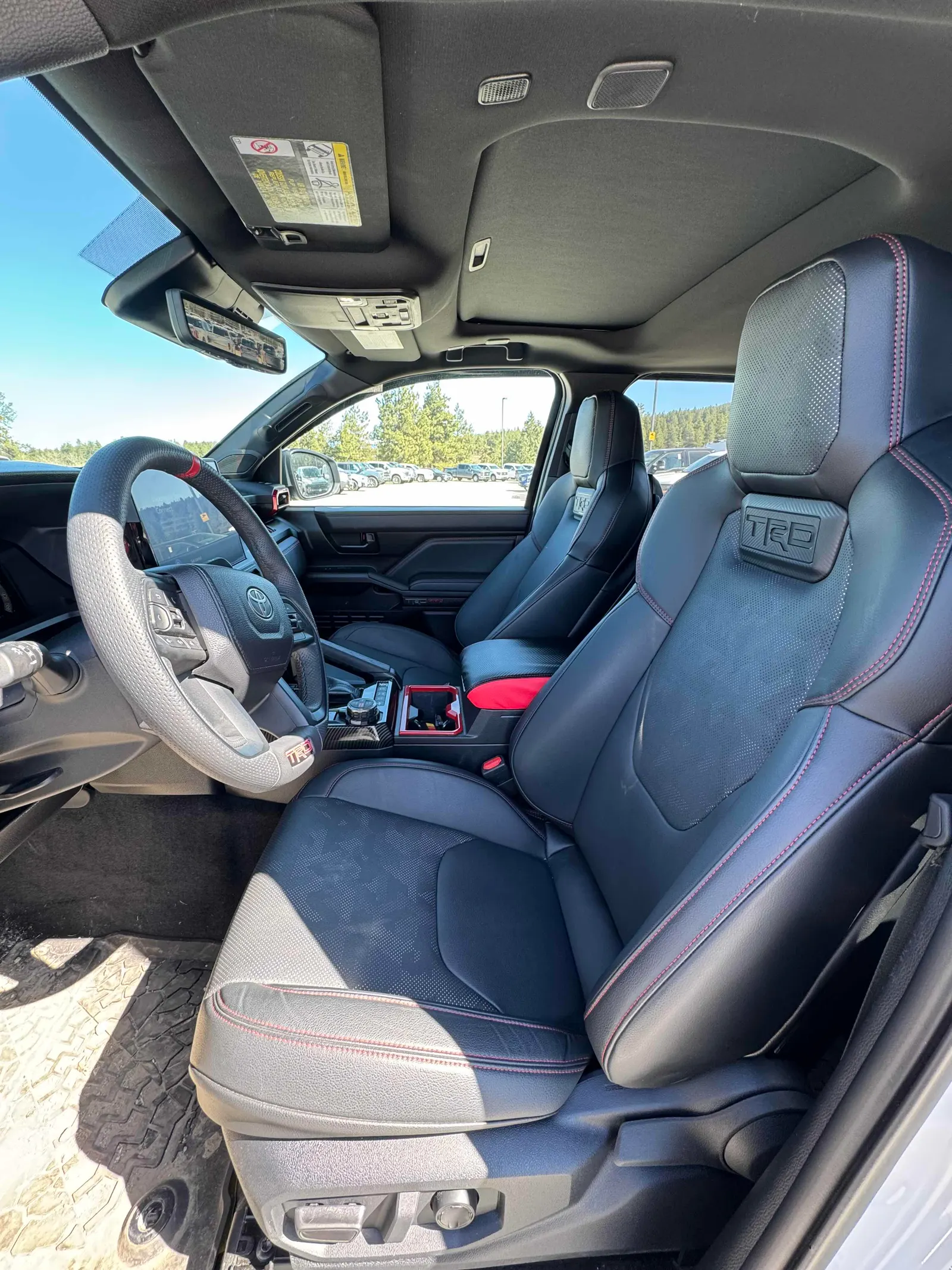 Interior driver side
