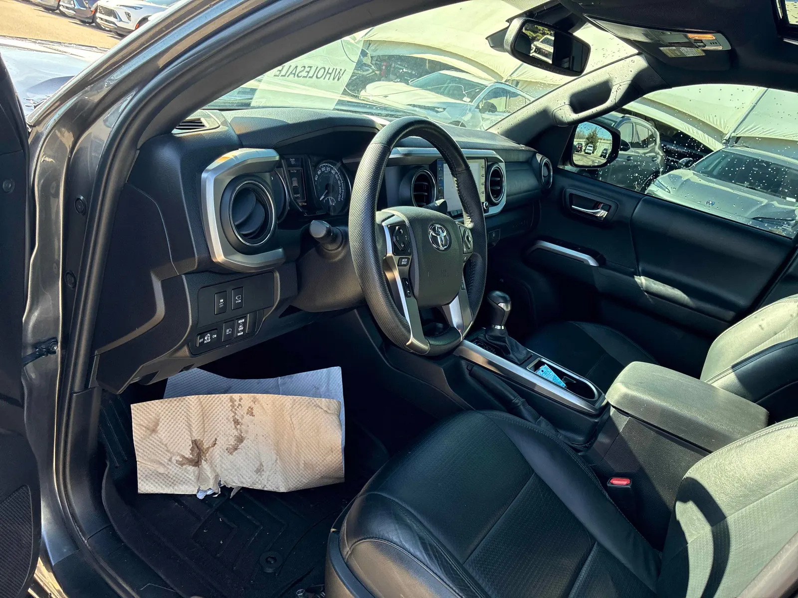 Interior driver side