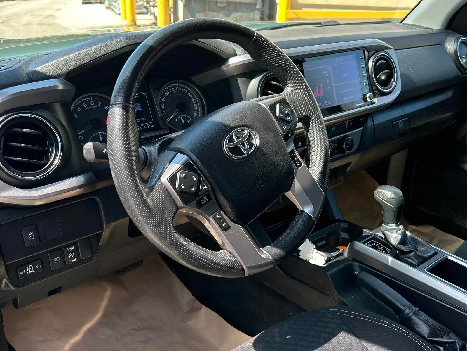 Interior driver side