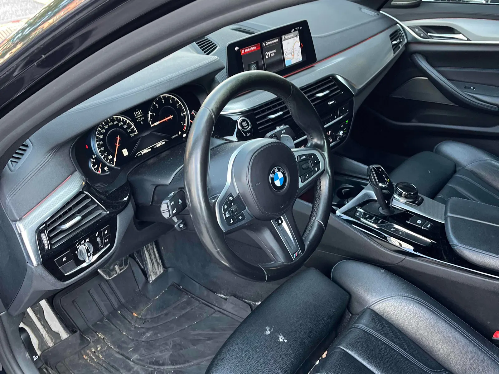 Interior driver side