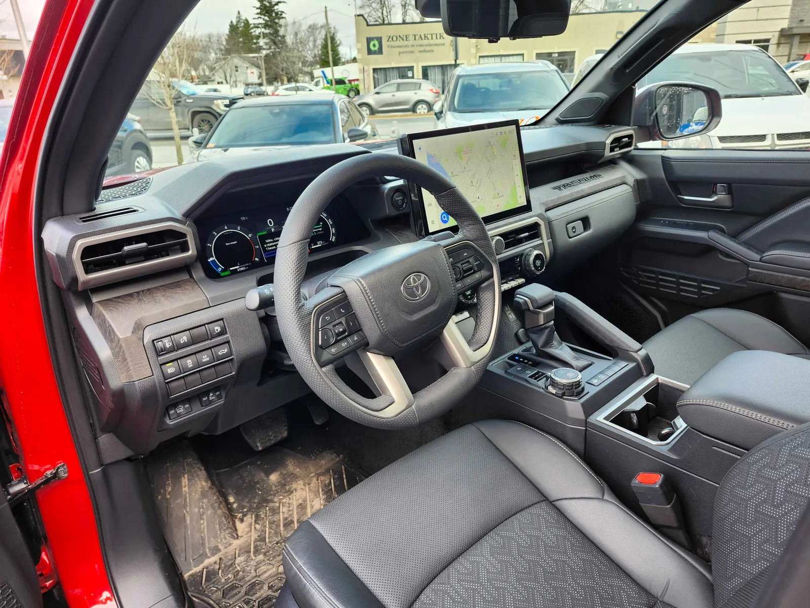 Interior driver side