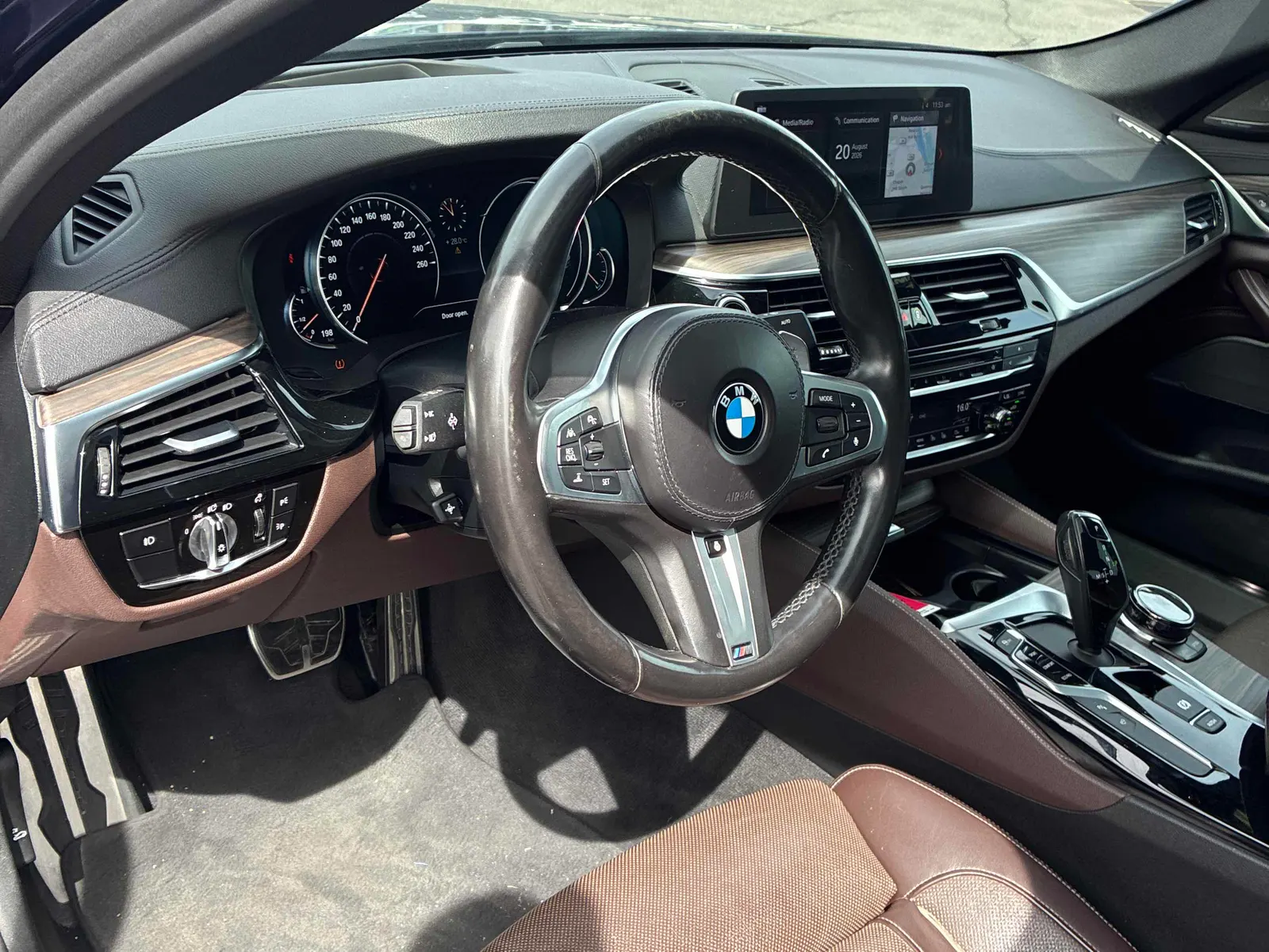 Interior driver side