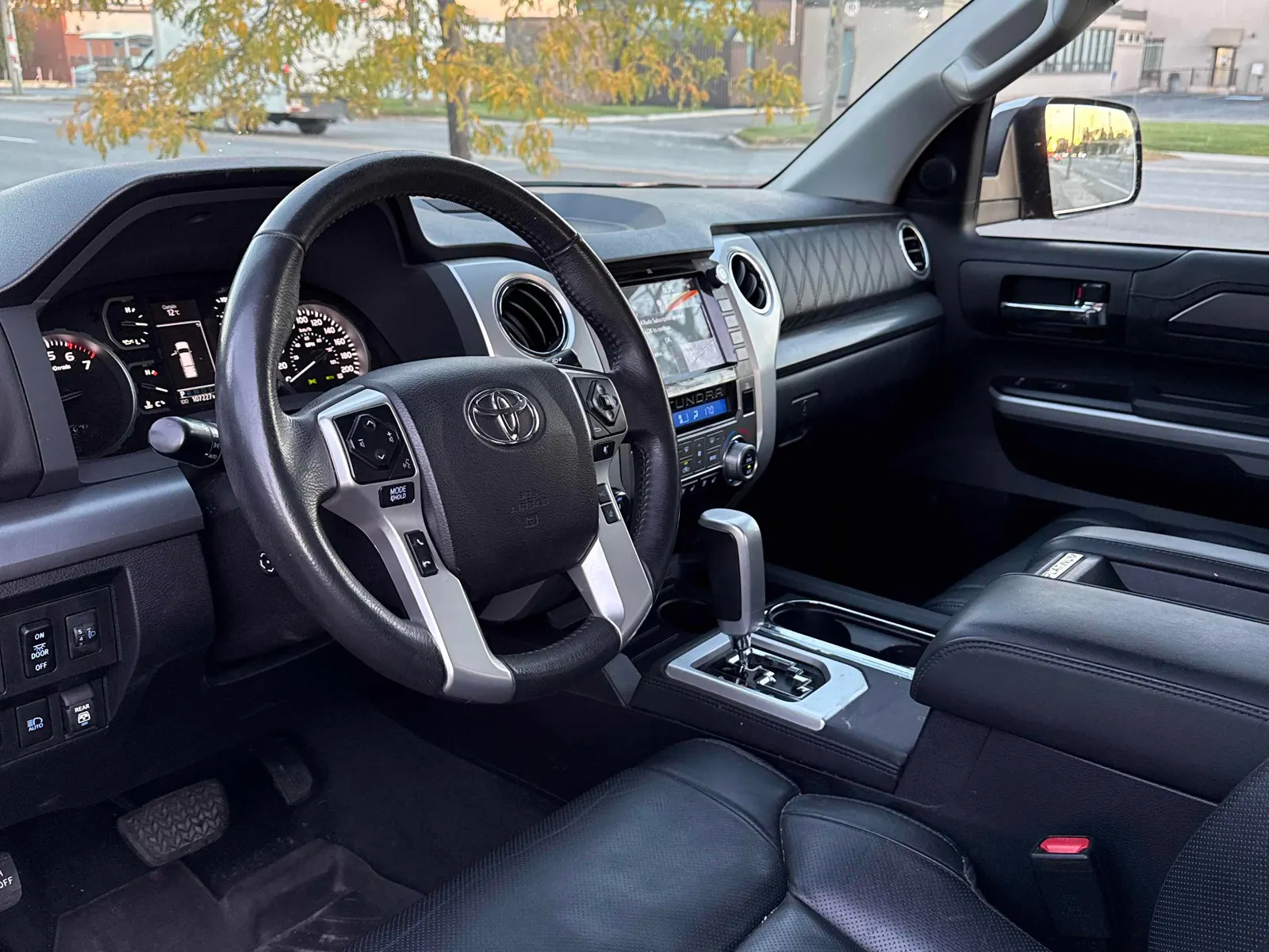 Interior driver side