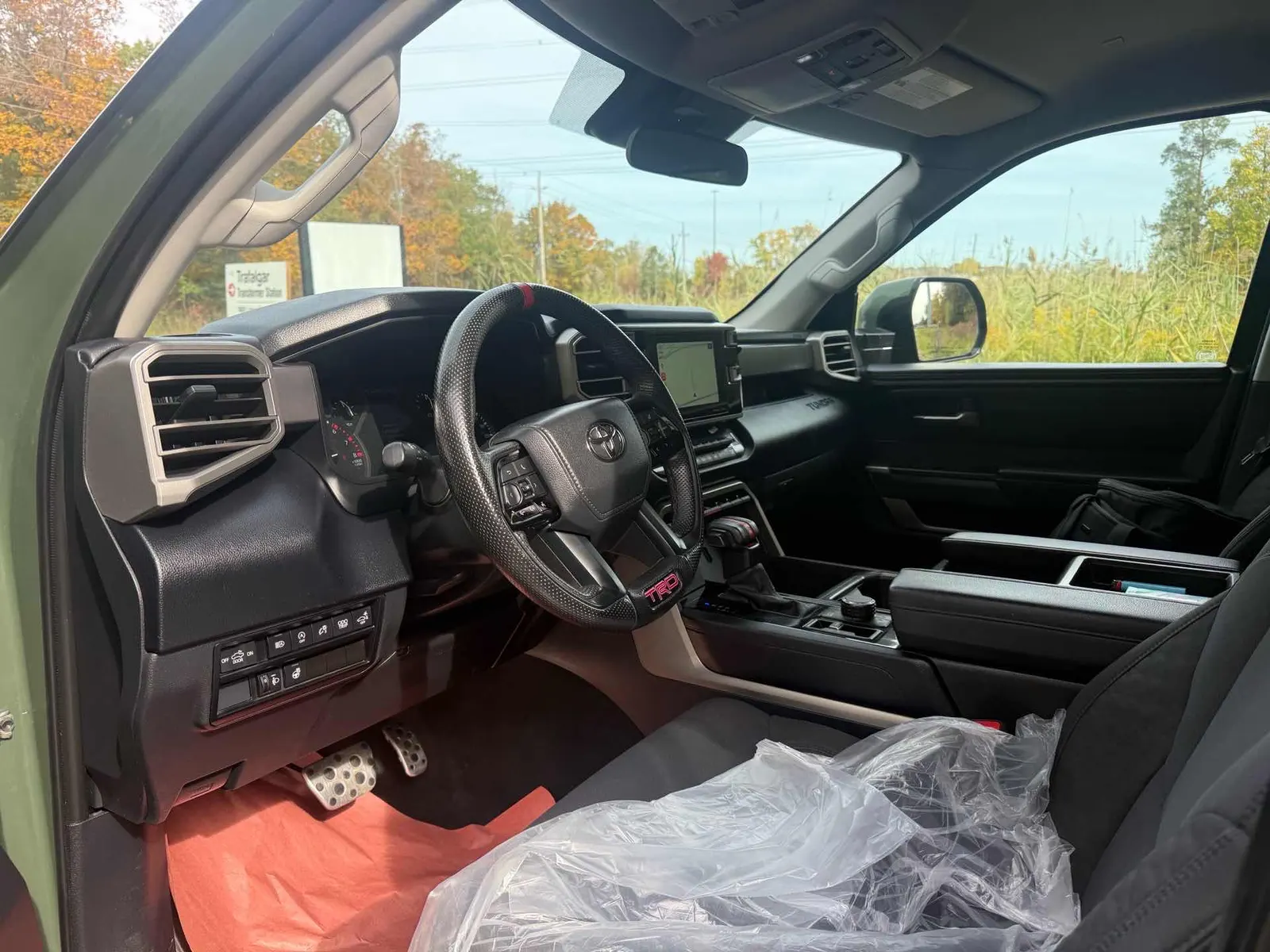 Interior driver side