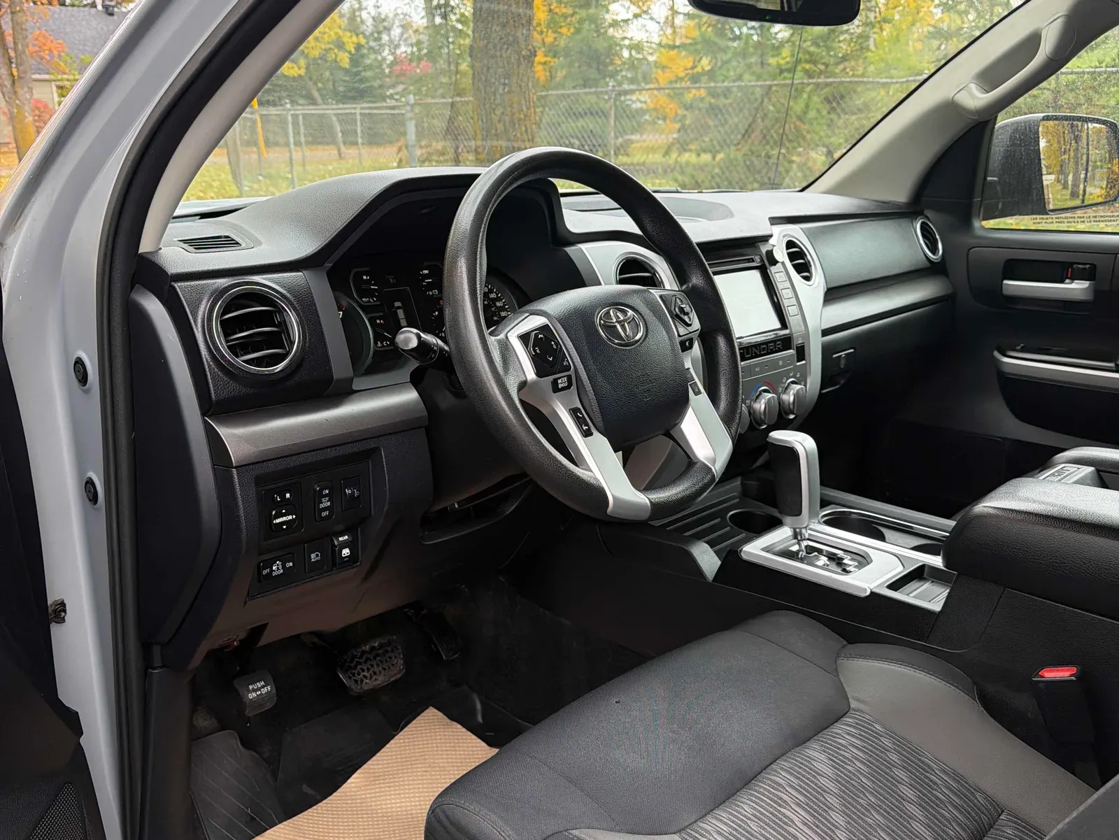 Interior driver side