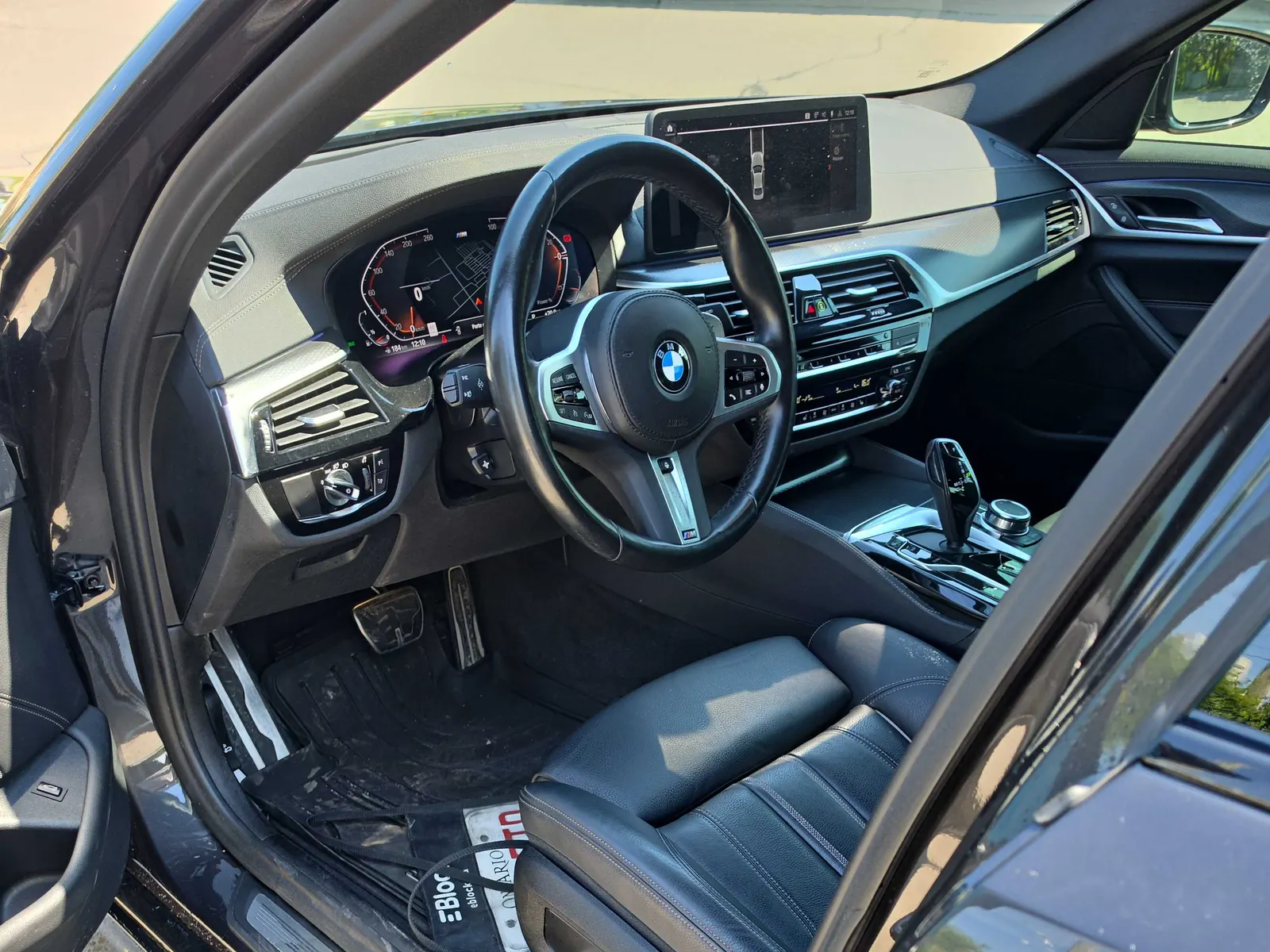 Interior driver side