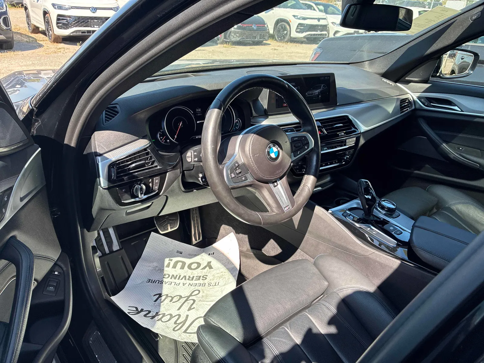 Interior driver side