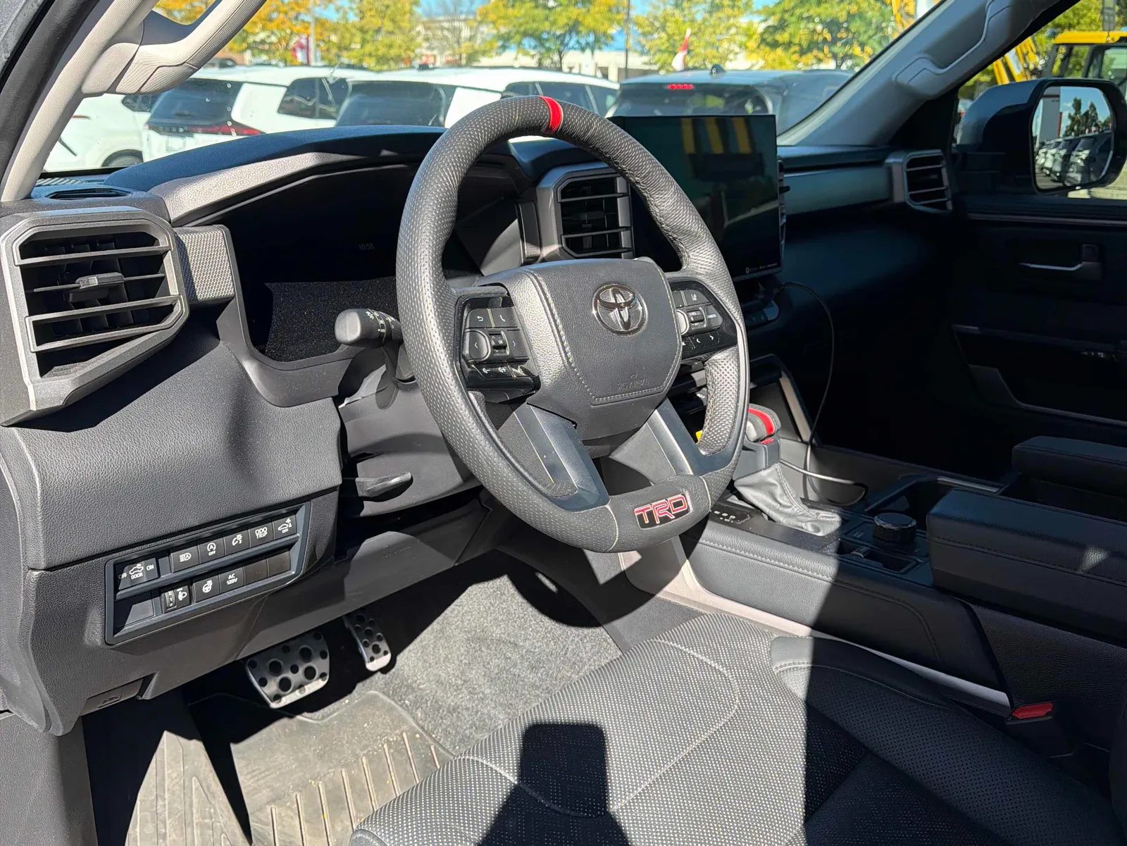 Interior driver side
