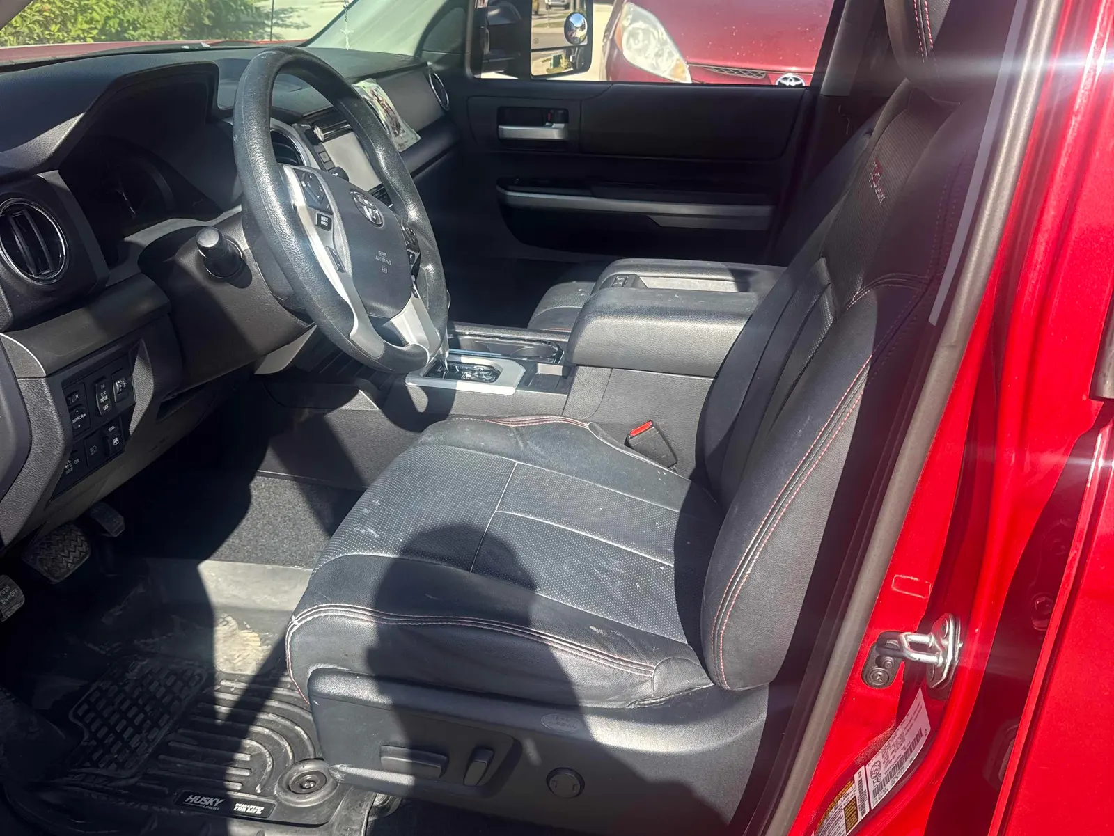 Interior driver side