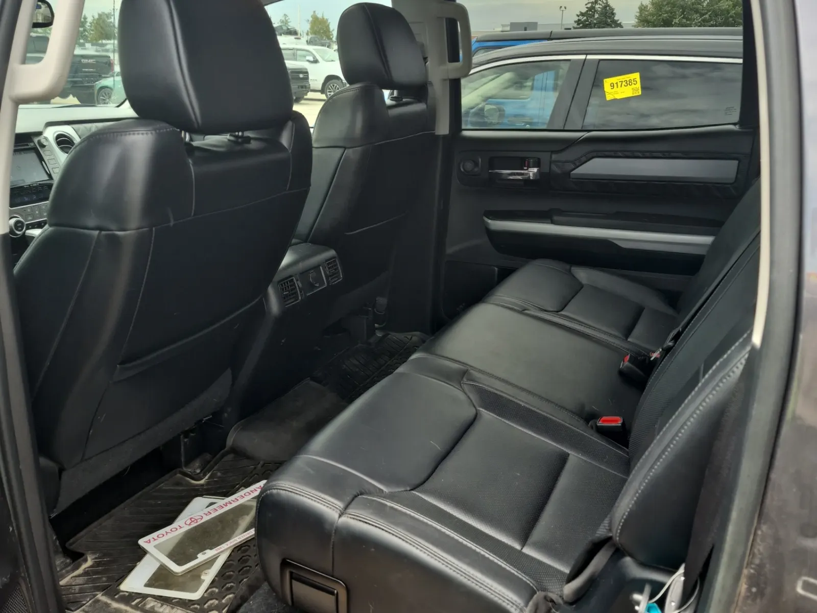 Rear Interior Photo