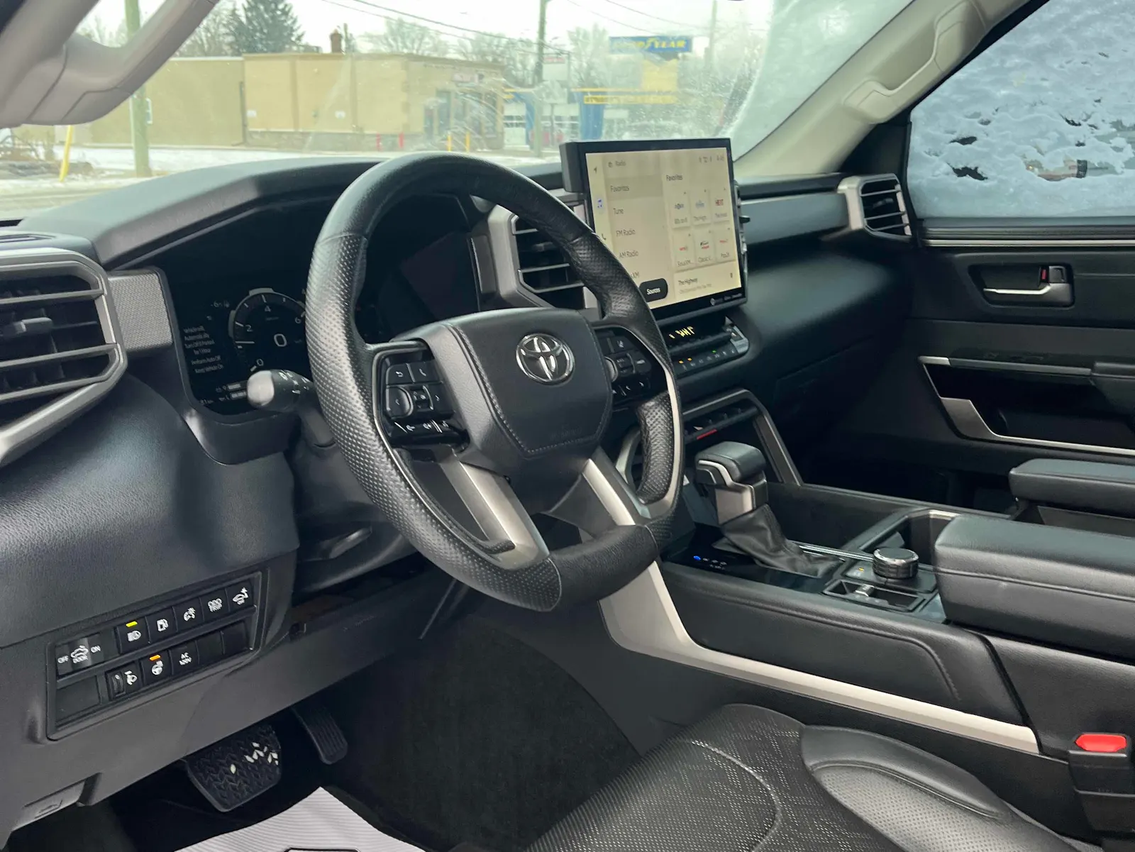 Interior driver side