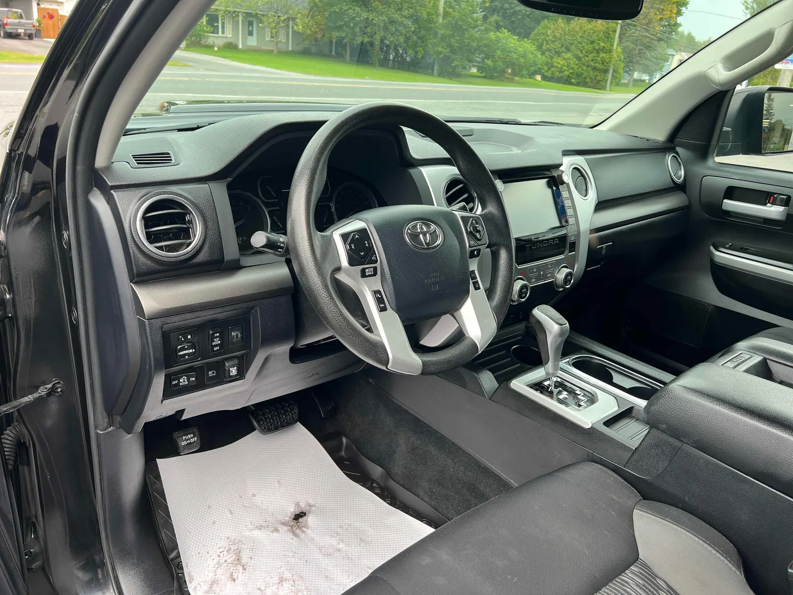 Interior driver side