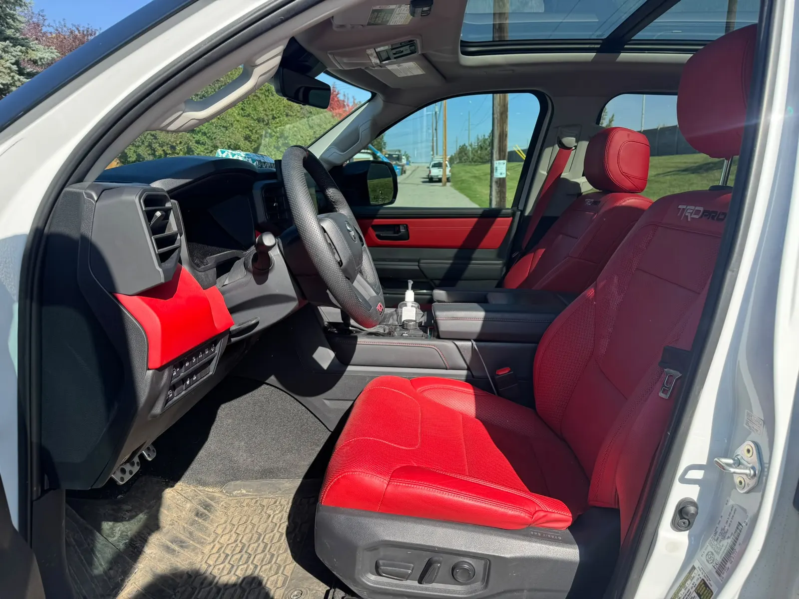 Interior driver side